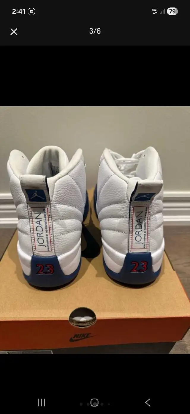 Air Jordan 12 Retro White/French - Photo 4