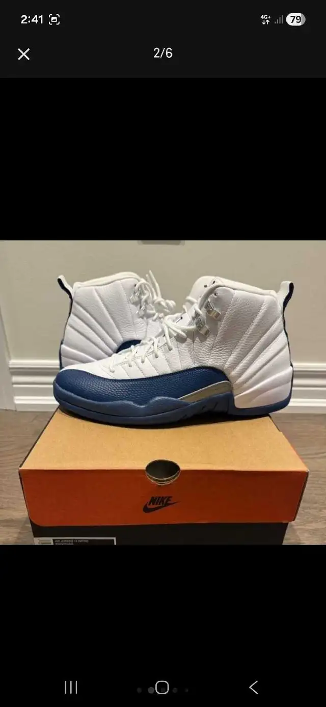 Air Jordan 12 Retro White/French - Photo 5