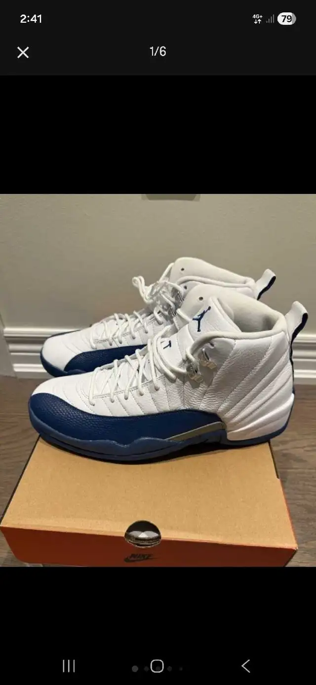 Air Jordan 12 Retro White/French - Photo 6