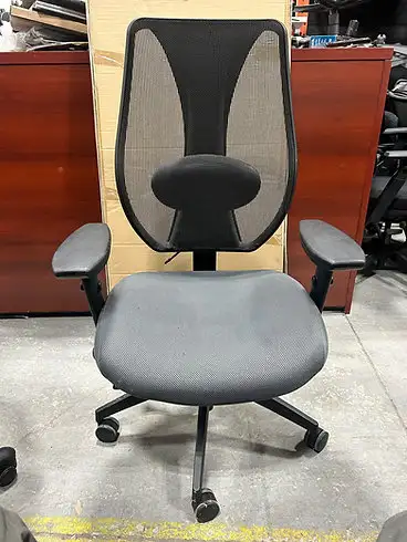 ErgoCentric tCentric Hybrid with Mesh Backrest and Upholstered!