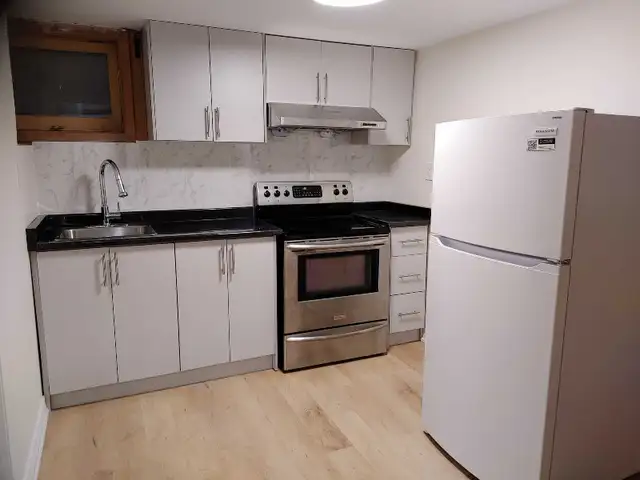 One bedroom basement rent for July, August