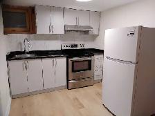 One bedroom basement rent for July, August