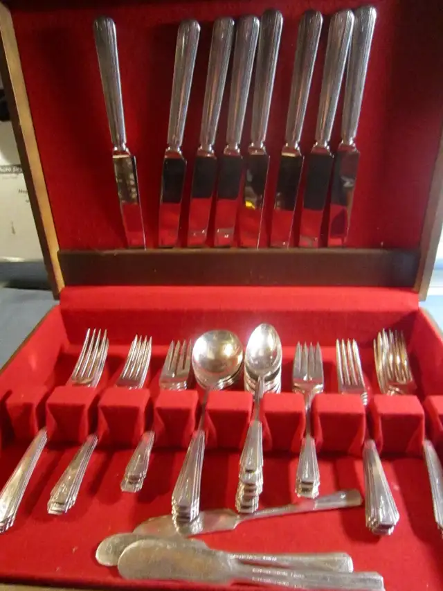#102  CLARION silverware set for 4 - Photo 2