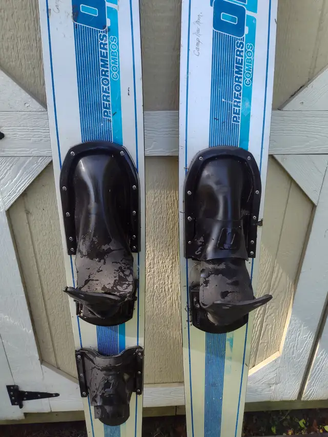 Vintage O'brien waterskies 67 long - Photo 4