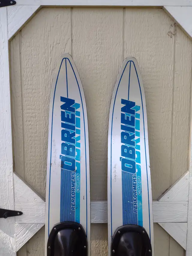 Vintage O'brien waterskies 67 long - Photo 5