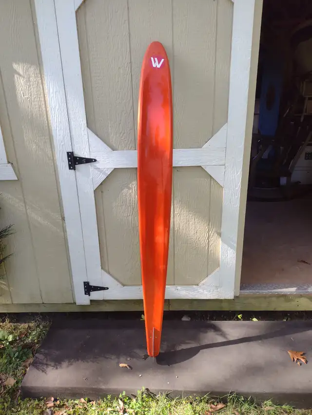 Vintage Funnel Tunnel western wood waterskie 64 long - Photo 3