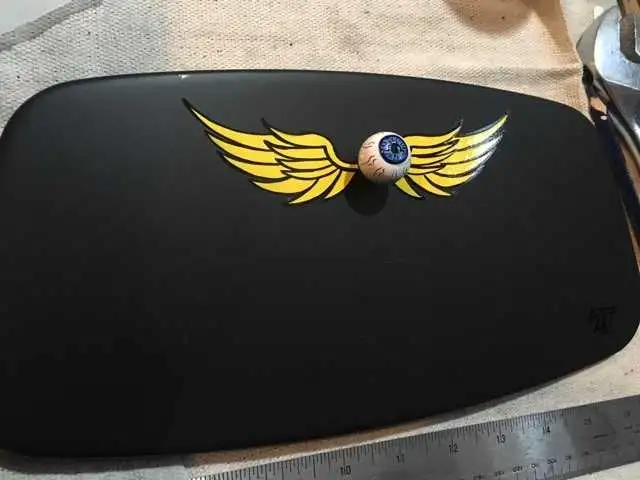 Custom old school lettering and pinstriping - Photo 2