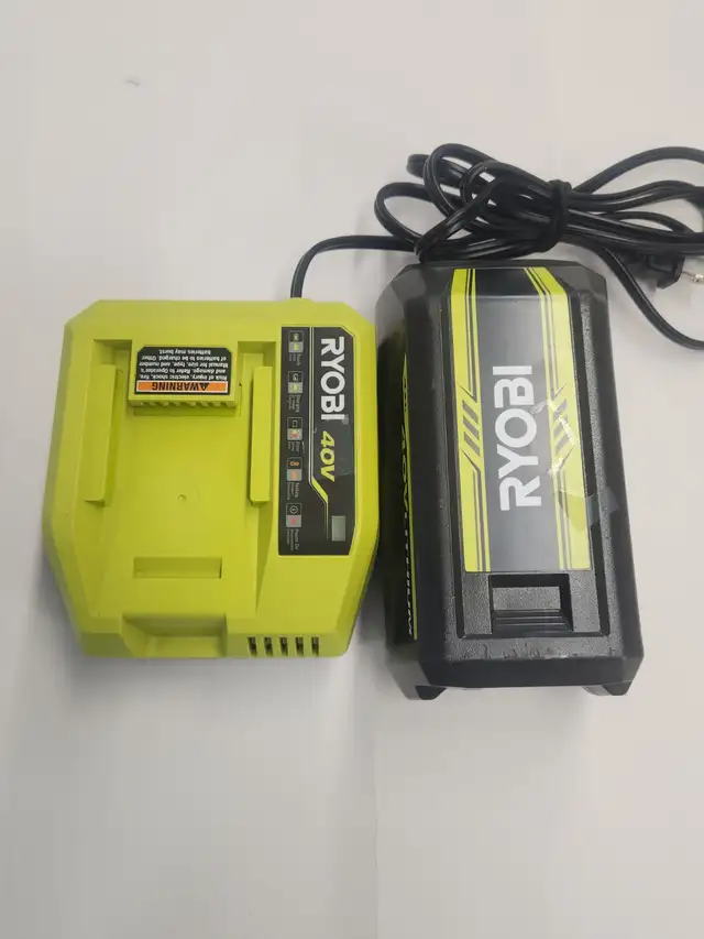 RYOBI 40V HP Brushless Whisper Series Leaf Blower w/ 4Ah Battery - Photo 3