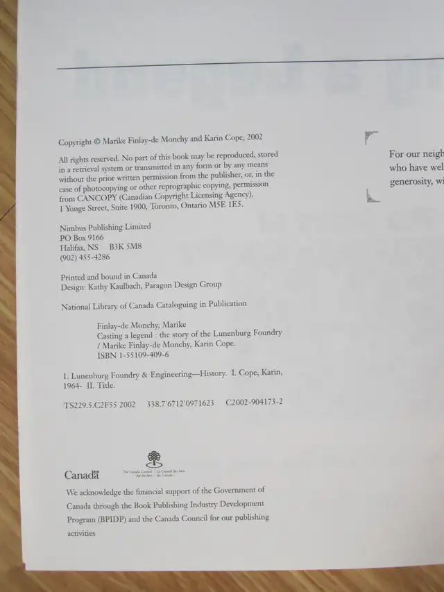 CASTING A LEGEND by Marike Finlay-de Monchy - 2002 SC - Photo 2