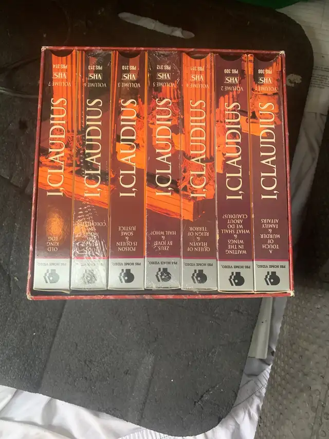 IClaudius VHS set