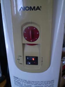 NOMA EW2307C OIL FILLED PORTABLE SPACE HEATER 1500 WATTS- $50 - Photo 3