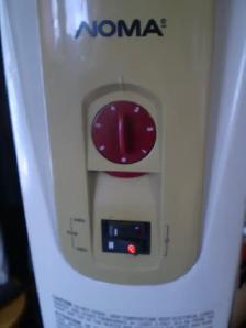 NOMA EW2307C OIL FILLED PORTABLE SPACE HEATER 1500 WATTS- $50 - Photo 4