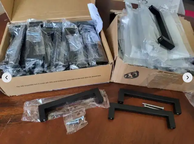 Brand New Black Cabinet Hardware For Sale - Photo 4