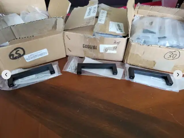 Brand New Black Cabinet Hardware For Sale - Photo 5