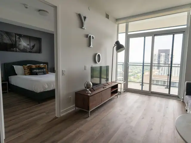Modern 1BR in North York | Fully Furnished | Weekly Stay