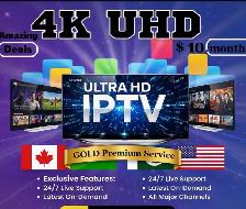 MOST STABLE TV - 4K CHANNELS: Call NOW!  647-331-3038