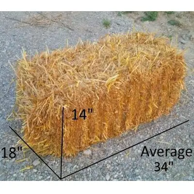 Small Square Straw Bales