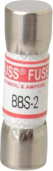 1 FUSIBLE FUSE BUSS FAST ACTION 600V 2A 5A NEUF NEW BBS-2