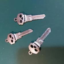 Skull blank keys