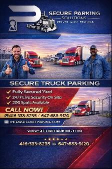 TRUCK & TRAILER PARKING - PRIME GTA LOCATIONS