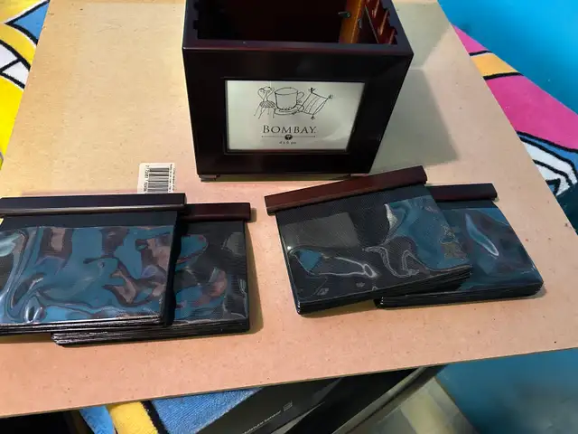 Cherry Wood, 4 sided picture frame box - Photo 3