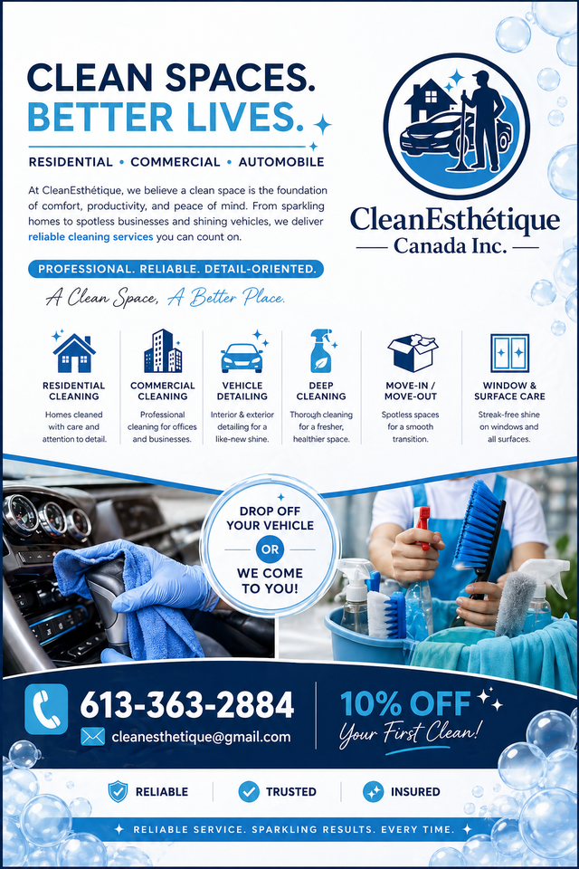 Trusted House Cleaning – Cornwall & Long Sault