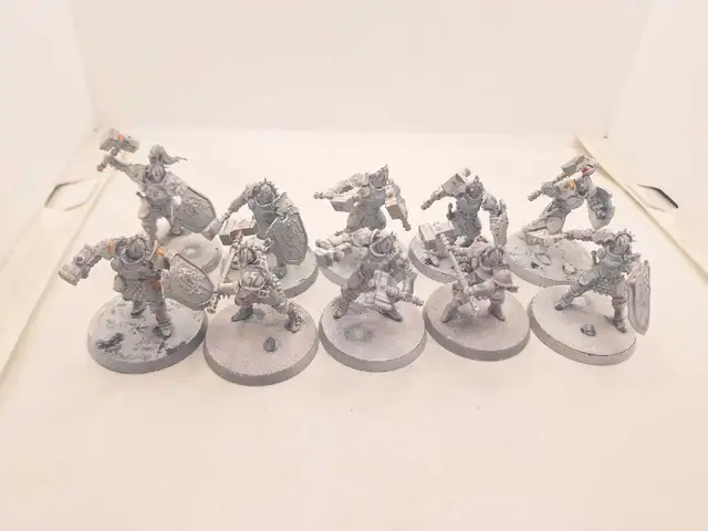 Warhammer AoS 10 Stormcast Ethereal Liberators Stripped 2 primer