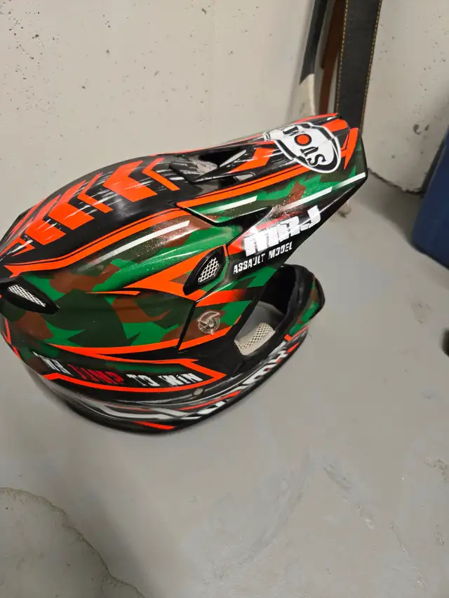 Dirt Bike Carbon Fiber Helmet For Sale