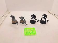 Warhammer 40k 4 OOP Plastic necron warriors unpainted