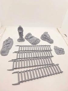 Warhammer Middle Earth Games Workshop Scatter Terrain