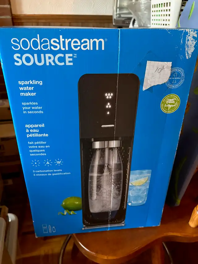 Machine Soda Stream en bonne condition pour liqueure.