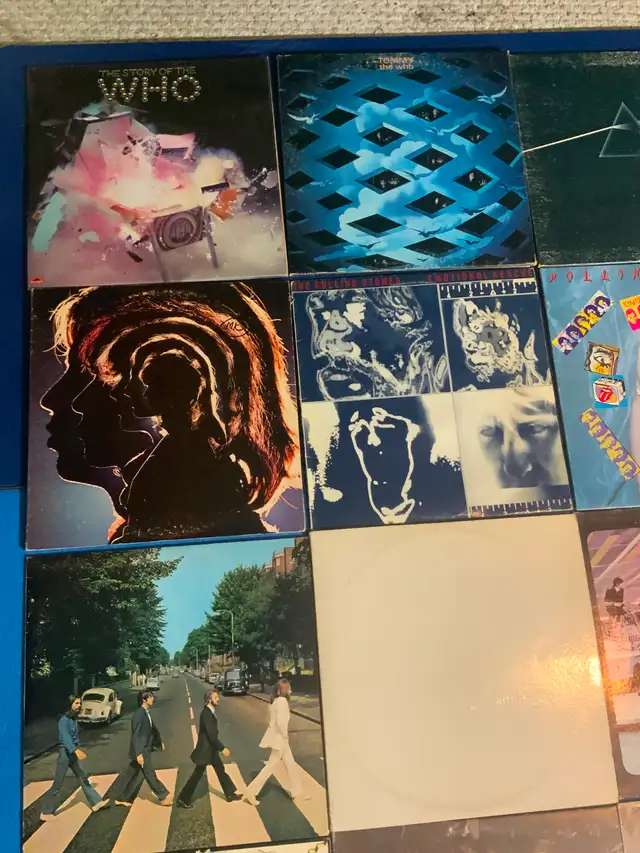 Classic vinyl records. Hendrix, Pink Floyd, Beatles, Stones, Led - Photo 4
