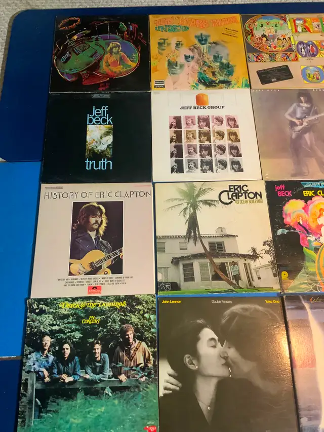 Classic vinyl records. Hendrix, Pink Floyd, Beatles, Stones, Led - Photo 8