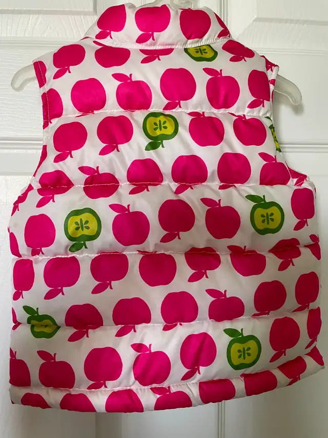 Lovely Girls’ winter  gloves, hat, and cute puffer vest - Photo 6