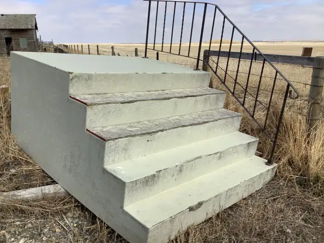 Fibreglass Stair with Railing