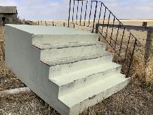 Fibreglass Stair with Railing