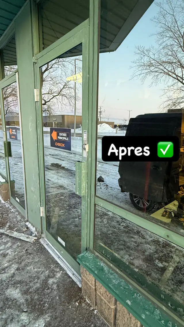 Réparation fenêtre & porte ( résidentielle & commercial)