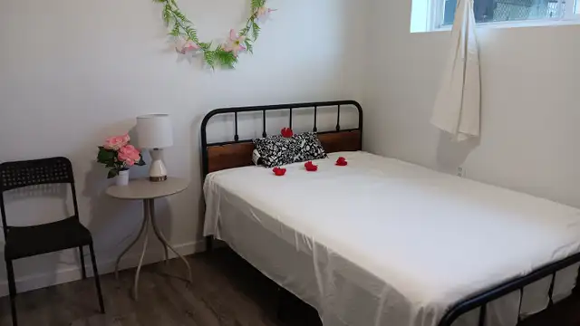$750/MONTH: FULLY FURNISHED PRIVATE ROOM FOR RENT