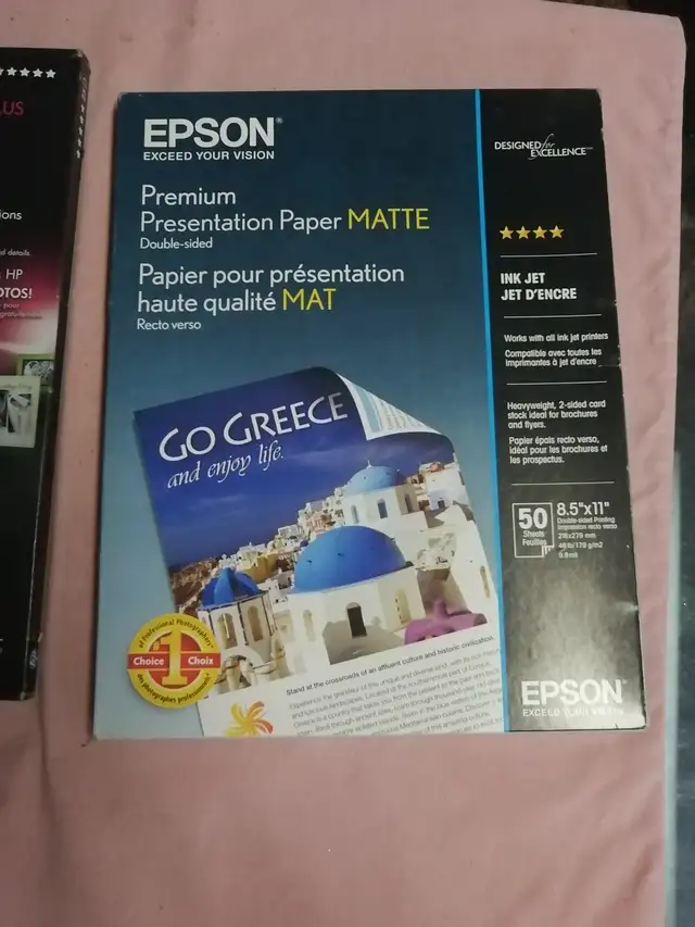 Assorted Epson paper $4 each