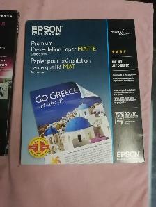 Assorted Epson paper $4 each