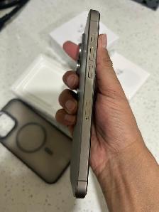 iPhone 15 pro max 256 gb 82% battery Airpods Pkg/Delivery - Photo 4