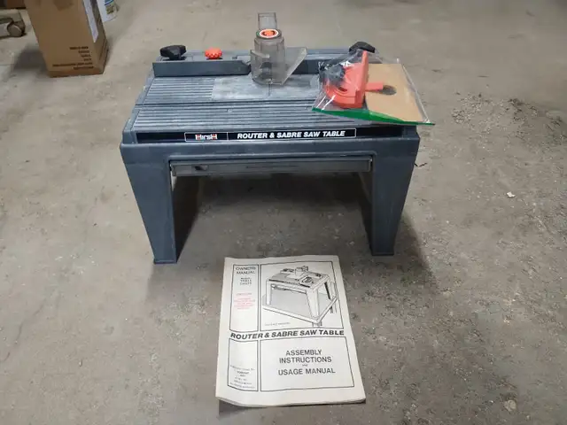 hirsh router table