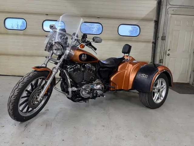 2008 Harley Sportster 1200 with CSC kit