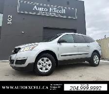2017 CHEVROLET TRAVERSE LS - B/U CAM - ALLOYS - CRUISE CONTROL
