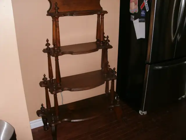 Antique decorative shelving unit - Photo 3