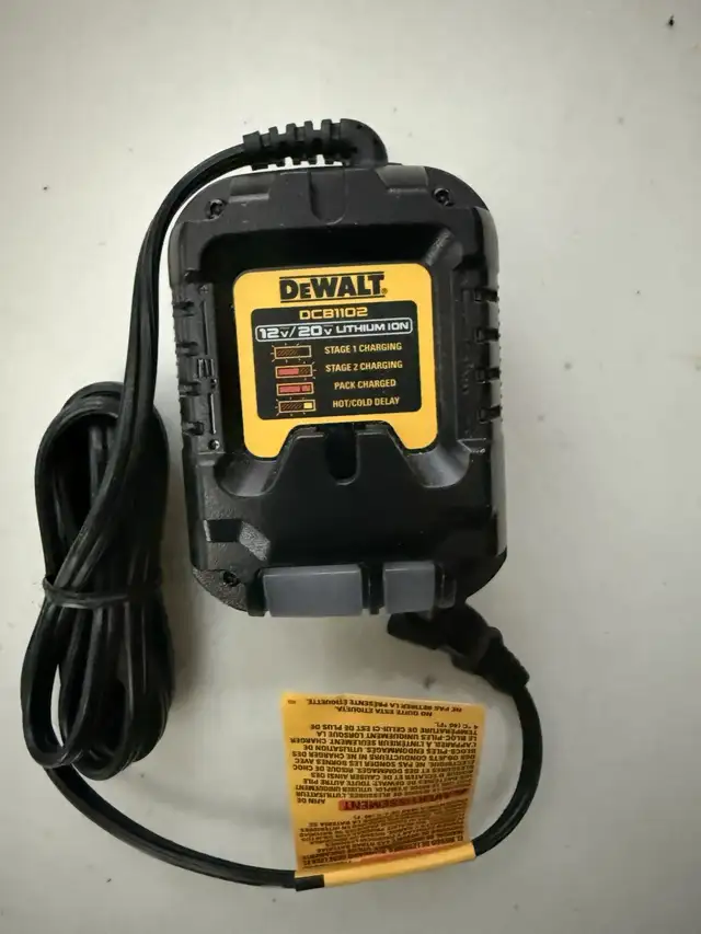 New DeWalt Compact 20V Max Battery Charger