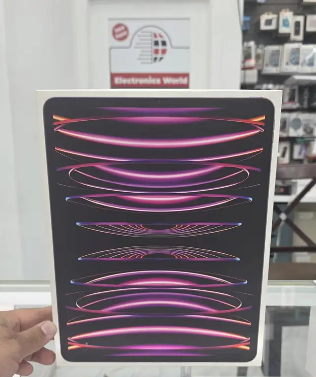 Sealed iPad Pro 12.9' M2 (6th Gen) - 128GB - 1 Year Warranty