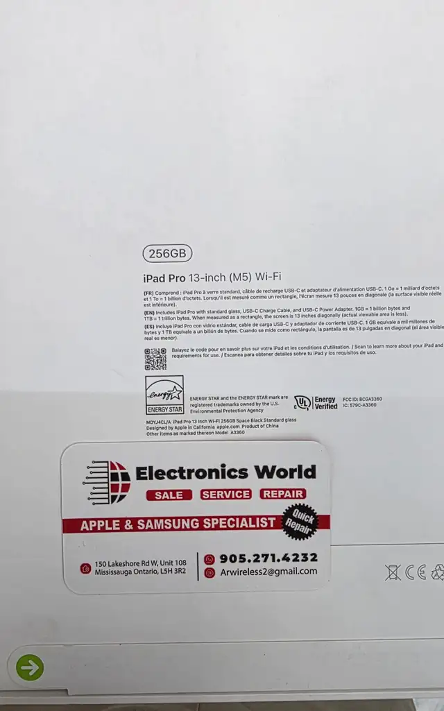 Brand New iPad Pro 13' M5 (2026) - 256GB - Sealed with Warranty - Photo 2