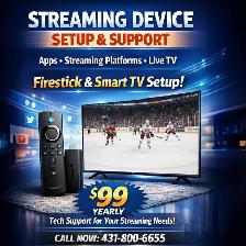 Streaming Setup Made Easy – Smart TV & App Support