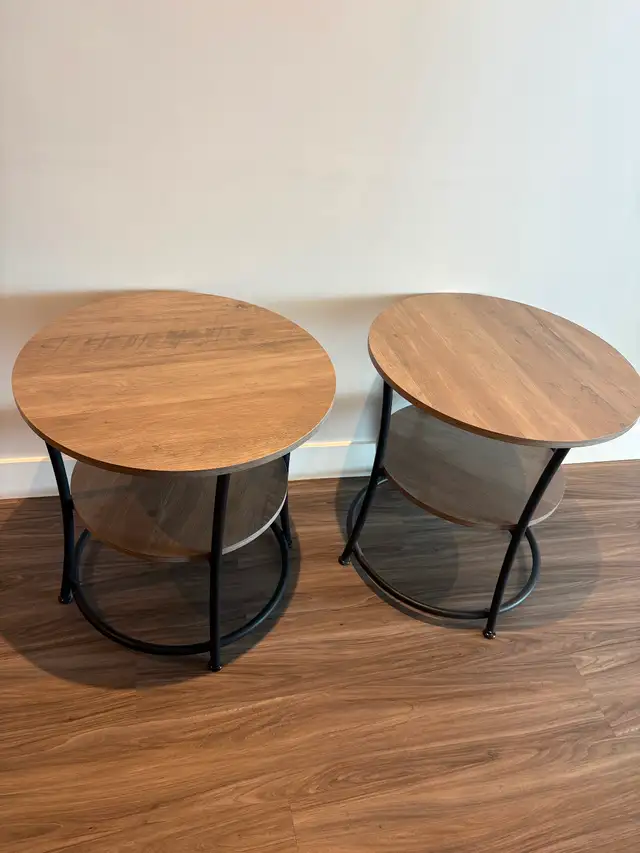 2 side tables